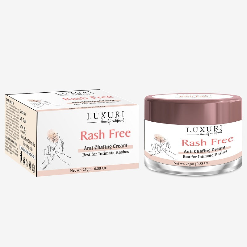 LUXURI Rash Free Anti Chafing Cream